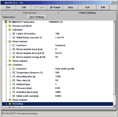 screenshot of microtec