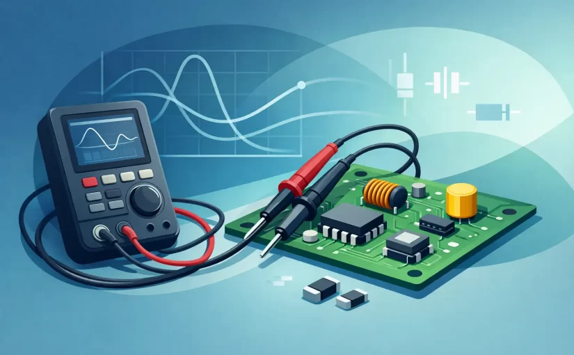 250 kHz LCR Meter for PCB Component Testing