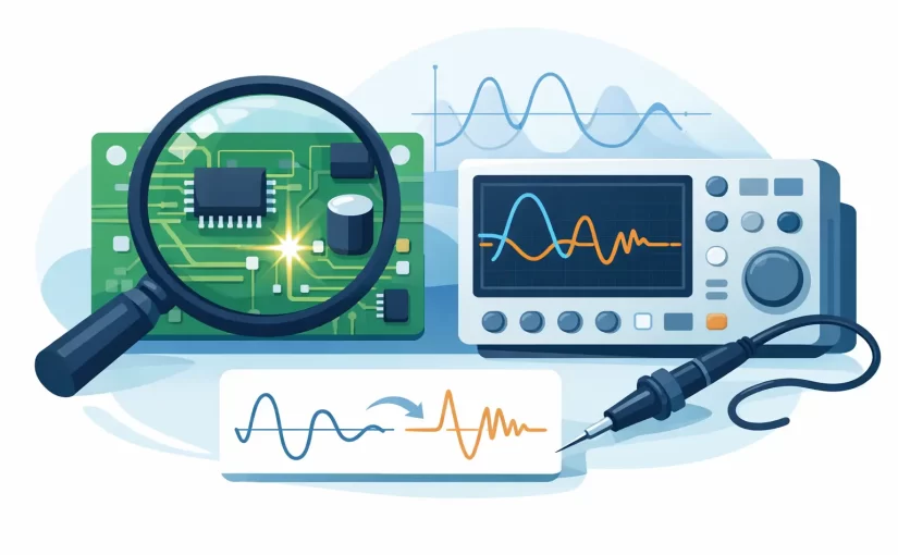 Analog Signature Analysis for PCB Faults