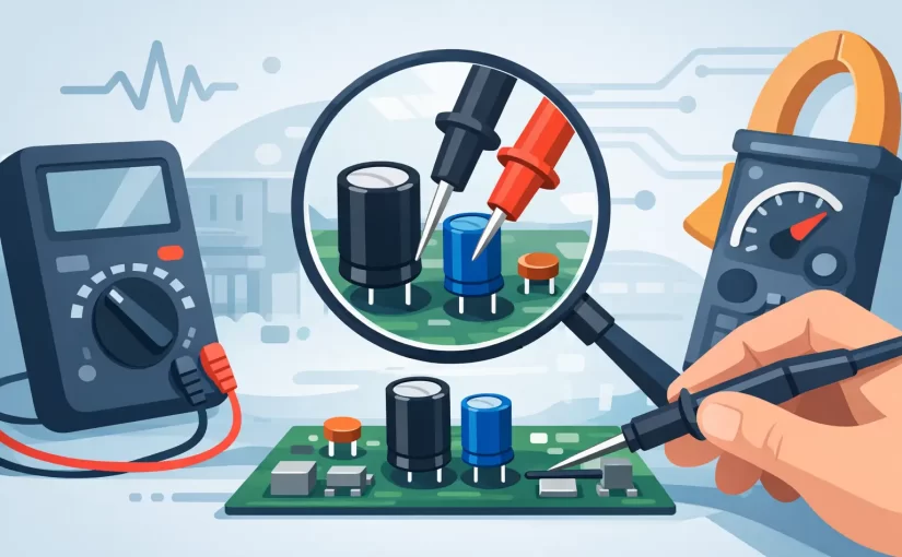How to Test Capacitors Without Desoldering