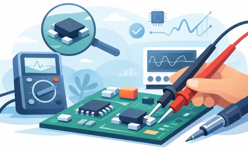 How to Test SMD Components on Board Accurately