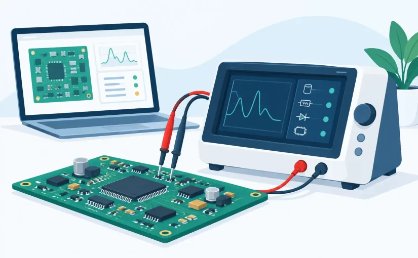Component Analyzers for Faster PCB Diagnosis