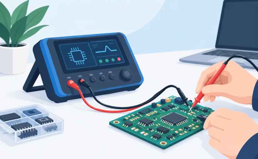 Digital Component Tester for PCB Diagnostics