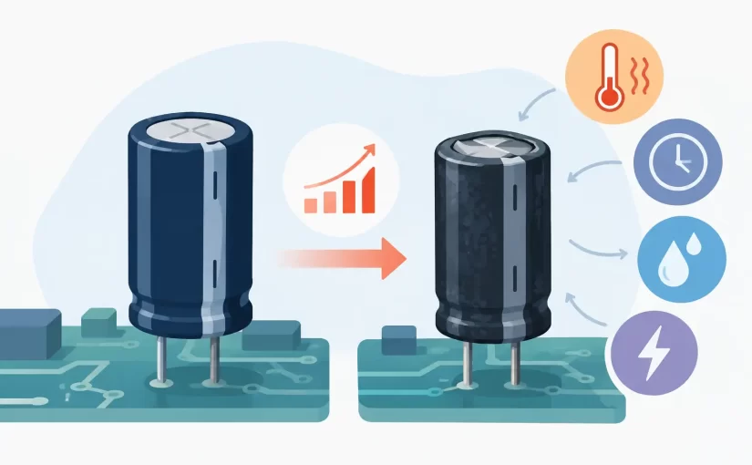 What Causes Capacitor ESR Increase Over Time?
